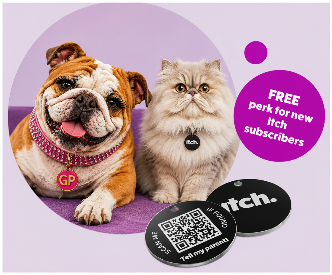 Itch Smart Pet Tag — FREE for Subscribers
