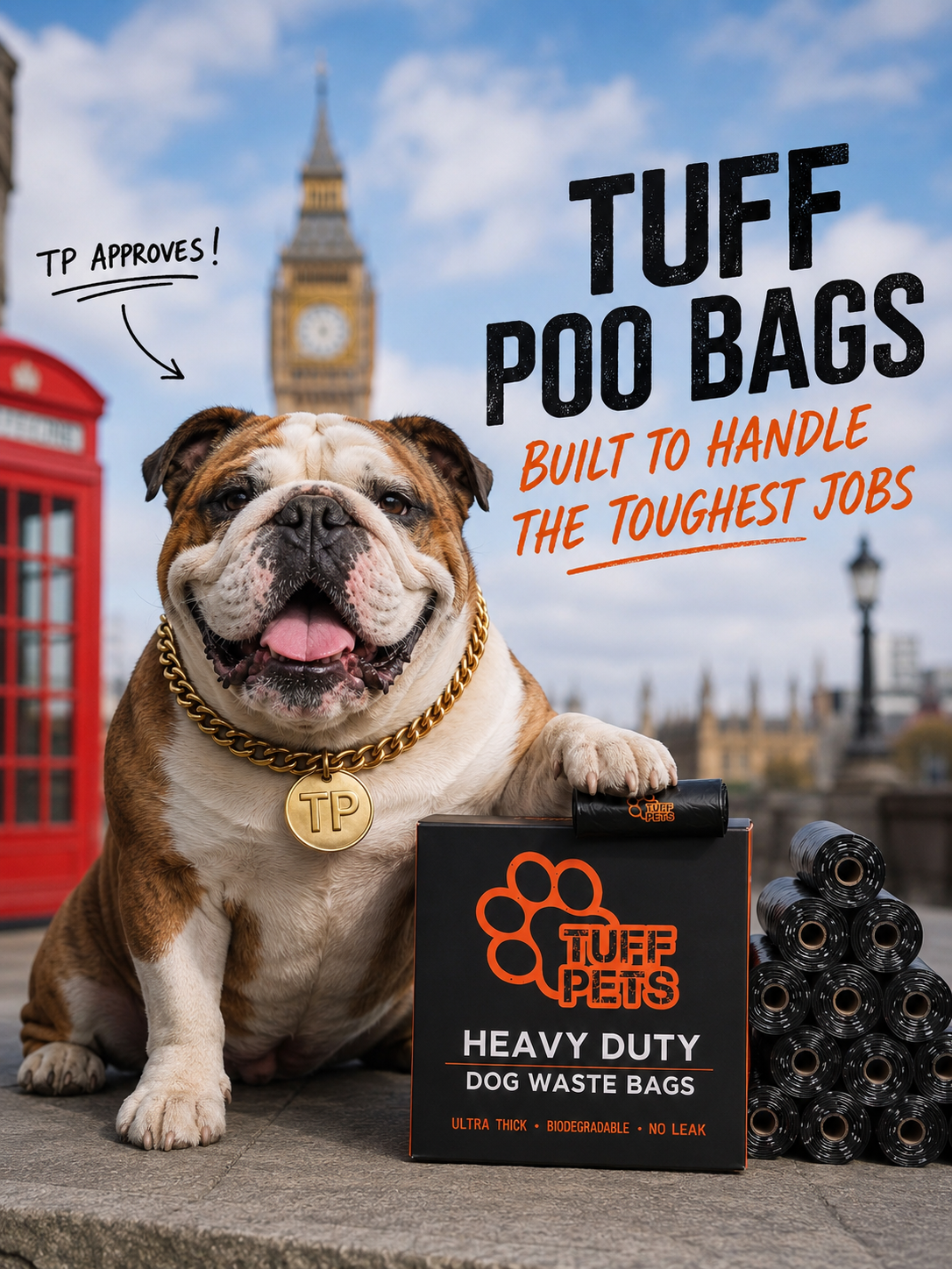 Tuff Pets Heavy Duty Dog Poo Bags